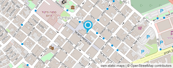 מפת הגעה אל עו"ד אסולין לימור