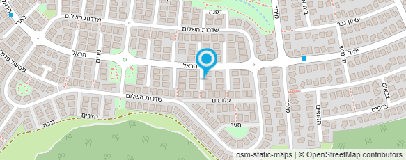 מפת הגעה אל זק עליזה תכנון אדריכלי