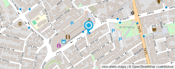 מפת הגעה אל י.א המגן