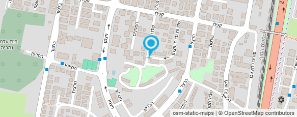 מפת הגעה אל דוריס מדריכת פילאטיס