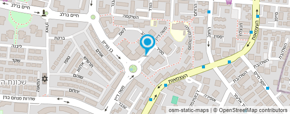 מפת הגעה אל סולומון שטיין נאטלי