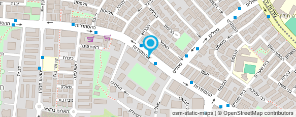 מפת הגעה אל משה אביר