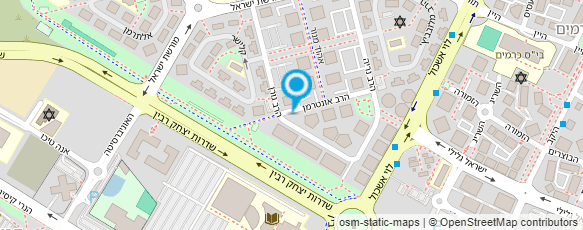 מפת הגעה אל עו"ד מאור-מוסקוביץ' אדר