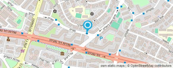 מפת הגעה אל רון גבאי מורה לגיטרה