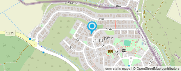 מפת הגעה אל רחלי ינאי מטפלת זוגית