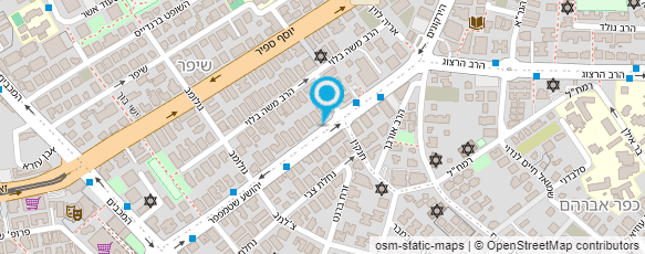 מפת הגעה אל דרך השריר מפת הגעה אל דרך השריר