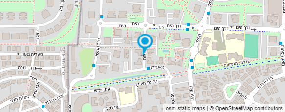 מפת הגעה אל אוסנת רוזן - מעצבת פנים