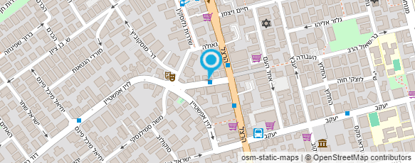 מפת הגעה אל עו"ד גייר גיל