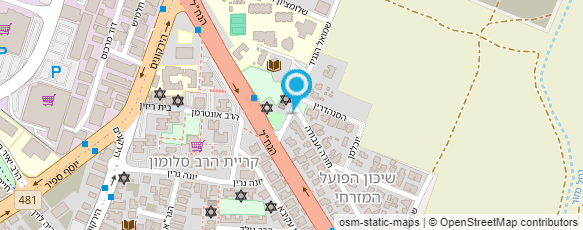 מפת הגעה אל עומר צילום אירועים