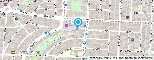 מפת הגעה אל פיצה בכיכר מפת הגעה אל פיצה בכיכר