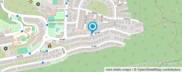 מפת הגעה אל עוז מרכזי-פיזיותרפיה