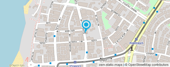 מפת הגעה אל בר מטבחים