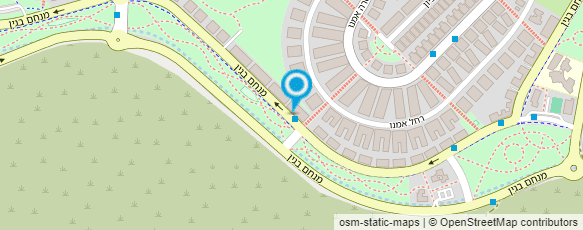 מפת הגעה אל יערה עיצוב גרפי