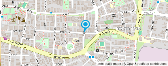 מפת הגעה אל עדי זיו אדריכלות ועיצוב