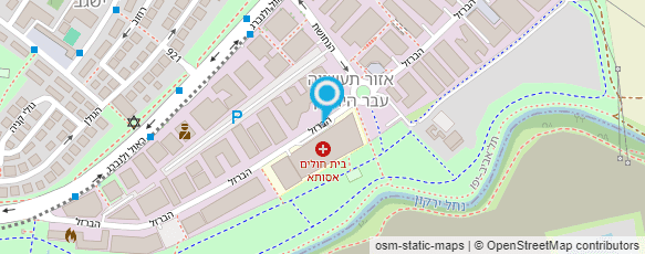 מפת הגעה אל ד"ר רחטמן לודמילה