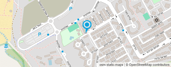 מפת הגעה אל טניס שופ