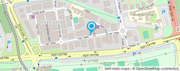 מפת הגעה אל פרופ' ללצו'ק שלמה