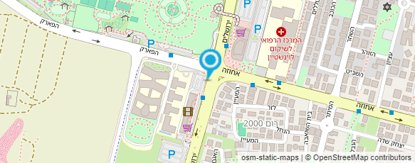 מפת הגעה אל פארק רעננה