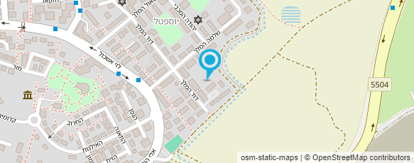 מפת הגעה אל אלני קורן- מורה לפסנתר