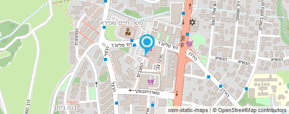 מפת הגעה אל מספרת אושרי דדון