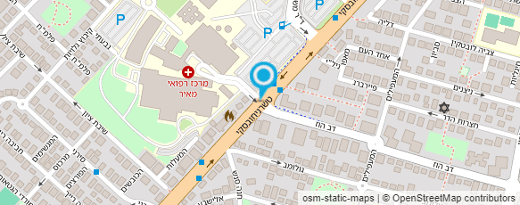 מפת הגעה אל ארומה - אספרסו בר מפת הגעה אל ארומה - אספרסו בר