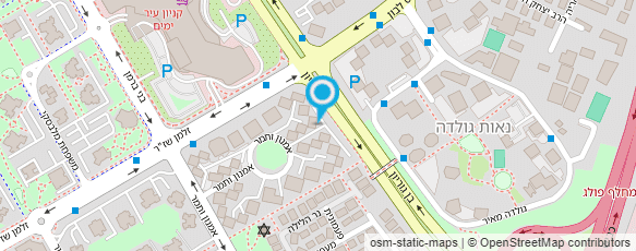 מפת הגעה אל שרון עיצוב פנים