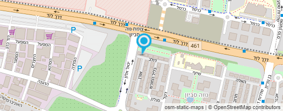 מפת הגעה אל ליז שלום - אימון אישי וזוגי