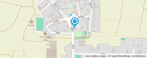 מפת הגעה אל תומר לוי-עיצוב שיער