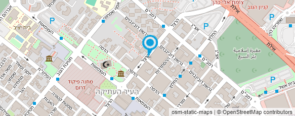 מפת הגעה אל בנימיני מפת הגעה אל בנימיני