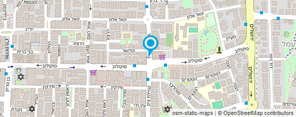 מפת הגעה אל ב.כ.נ אחזקה ותפעול בריכות