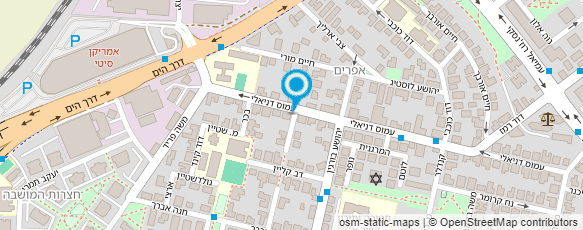 מפת הגעה אל גן מזל