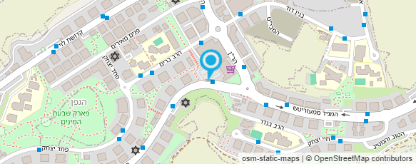 מפת הגעה אל מרכז התפירה