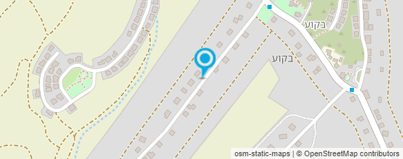 מפת הגעה אל רונן קסוטו תרילוטרפיסט מוסמך