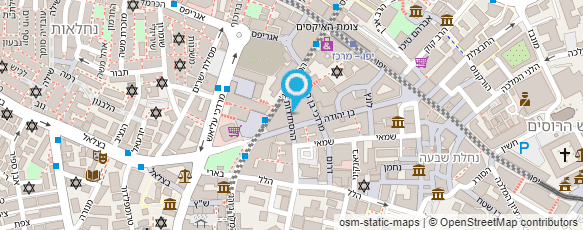 מפת הגעה אל עו"ד יהודה בן הר