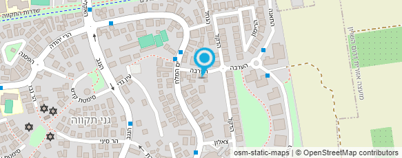 מפת הגעה אל עינת אלימלך-איפור ועיצוב שיער