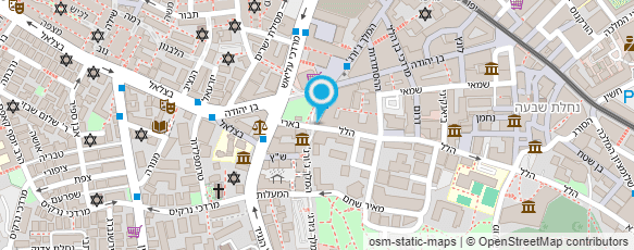 מפת הגעה אל תשתרי - בוטיק