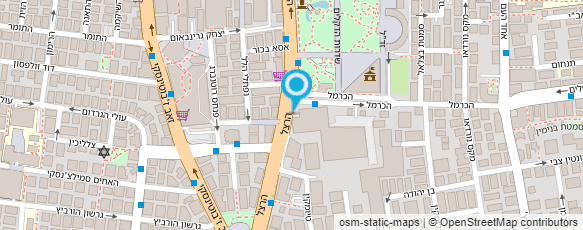 מפת הגעה אל עו"ד מוסיו גרסיאלה