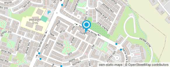 מפת הגעה אל מצדה- ספרית כלבים