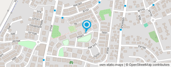 מפת הגעה אל חיים-גינון ופיתוח