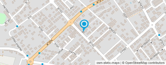 מפת הגעה אל מספרת הכלבים של מירב