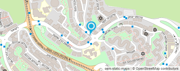 מפת הגעה אל מכון הקודש מתתוב