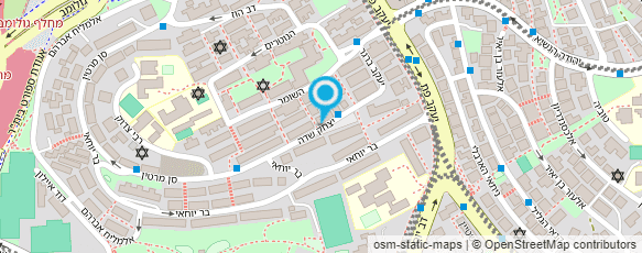 מפת הגעה אל המדביר של העיר