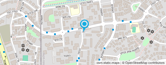 מפת הגעה אל אסתר איפור קבוע ואפילציה