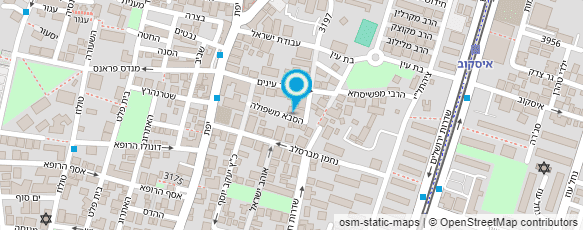 מפת הגעה אל אברמסון אורי-מדריך תיירים