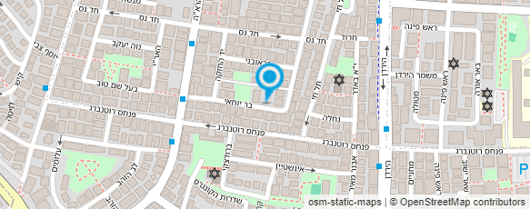 מפת הגעה אל גן רחלי-מרים