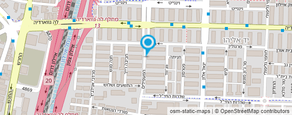 מפת הגעה אל עינת ויסברט