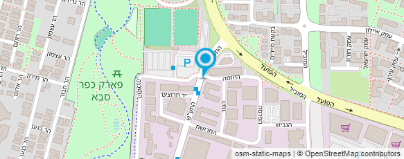 מפת הגעה אל שירת הפארק בע"מ