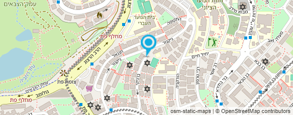 מפת הגעה אל גן יראת השם