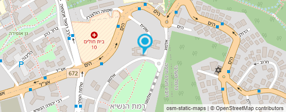 מפת הגעה אל אורלי אוליבן-סליצקי