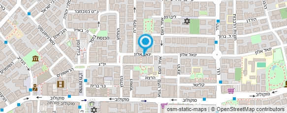 מפת הגעה אל טיפולי מים-בני המים